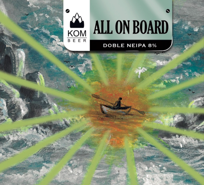 KOM BEER All on Board, fles