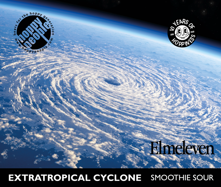 Hoppy People Extratropical Cyclone (collab Elmeleven), fles