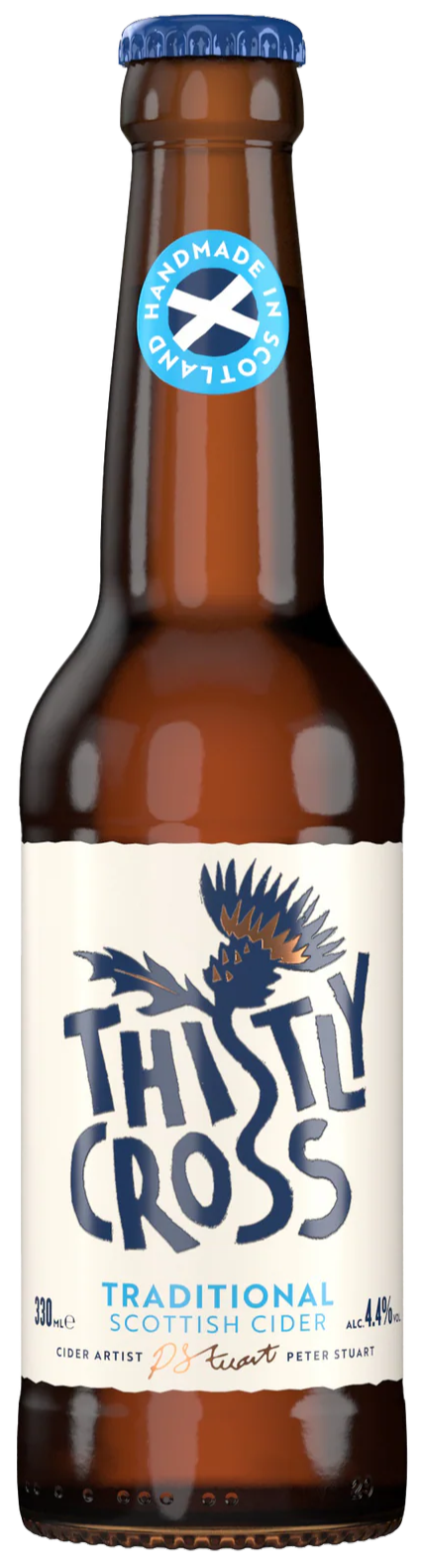 Thistly Cross Traditional Sparkling Cider 0.33, fles