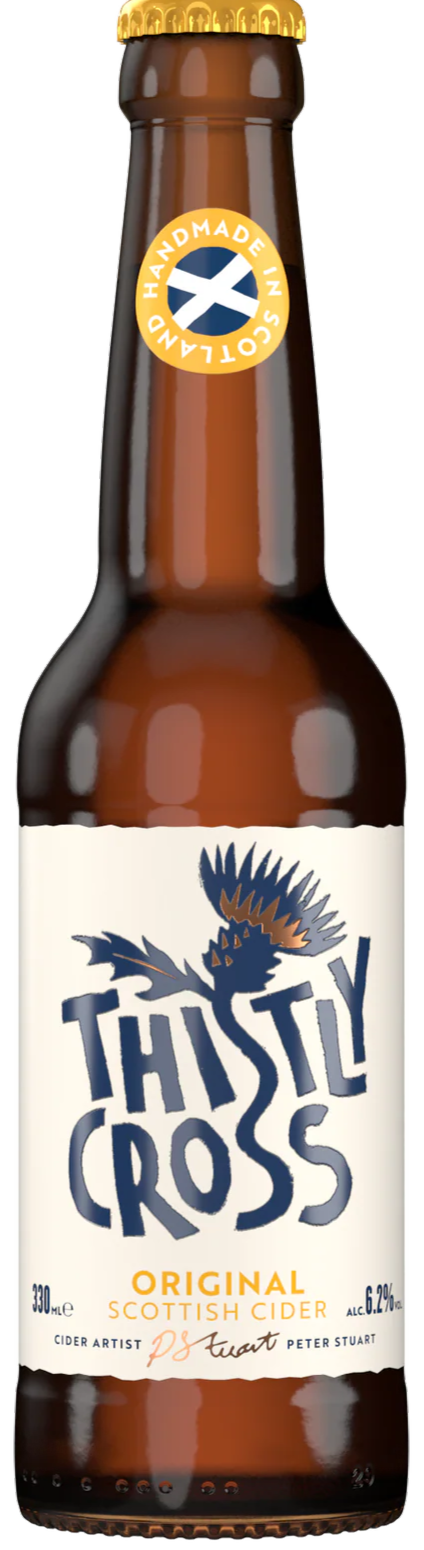 Thistly Cross Original Sparkling Cider 0.33, fles