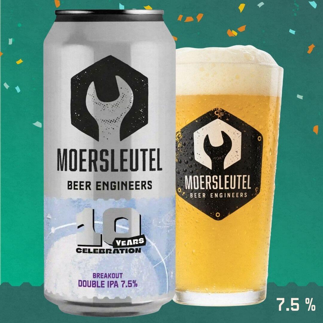 Moersleutel 10 YR Breakout, fles