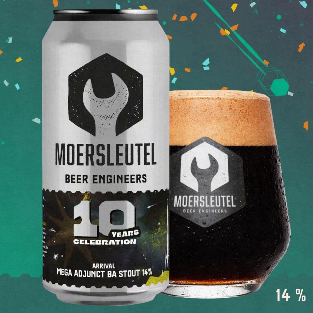 Moersleutel 10 YR Arrival, fles