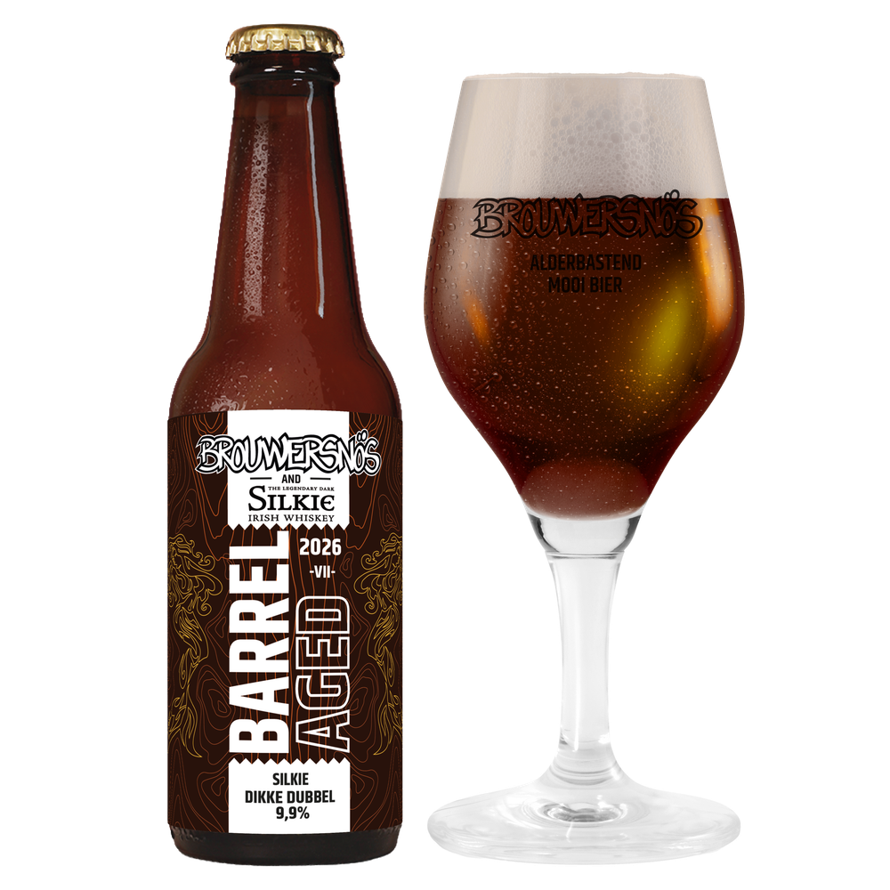 Brouwersnös Barrel Aged Dubbel, fles