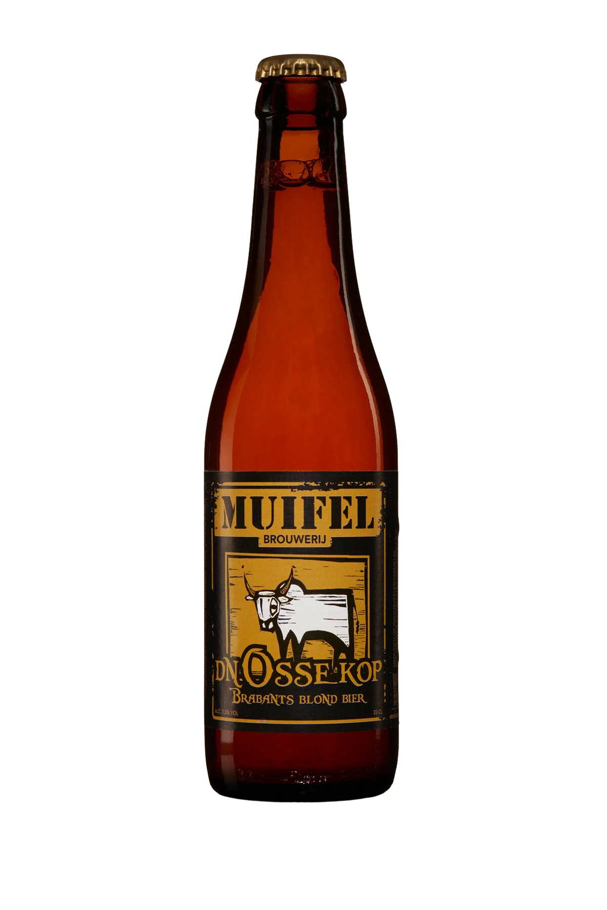 Muifel D'n Ossekop, fles
