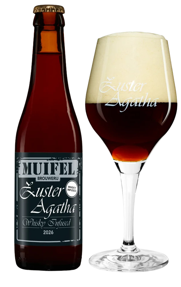 Muifel Zuster Agatha Whisky Infused, fles