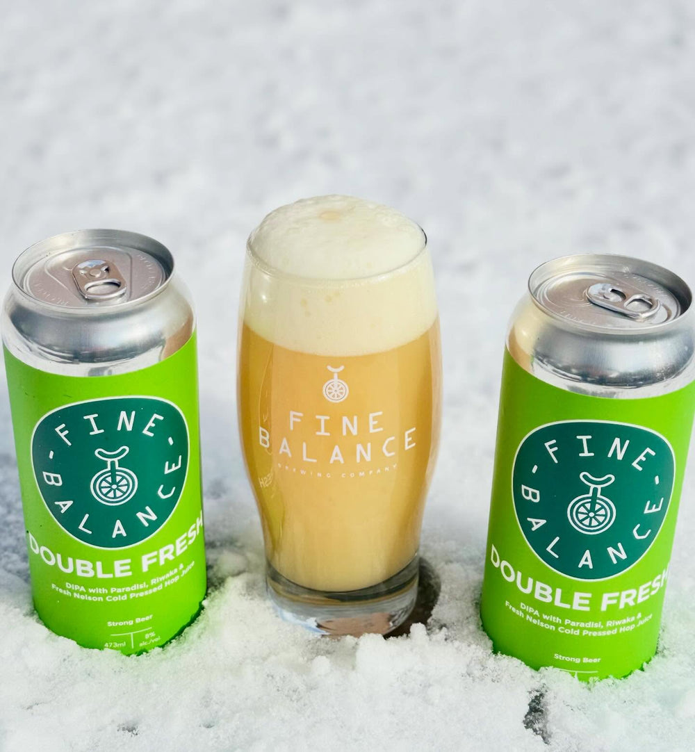 Fine Balance Brewing Double Fresh, fles