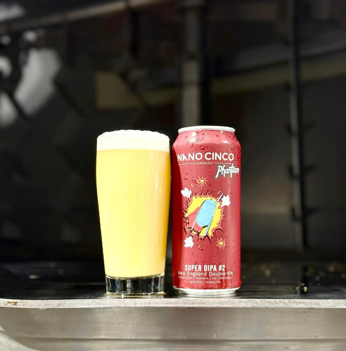 Nano Cinco Super DIPA #2, fles