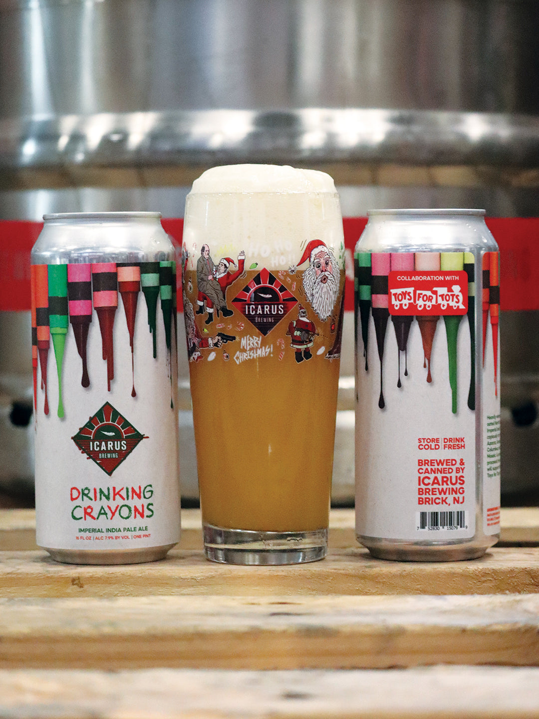 Icarus Brewing Drinking Crayons, fles