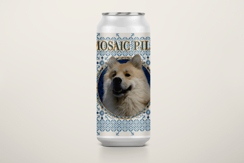 Maktoob Mosaic Pils, fles