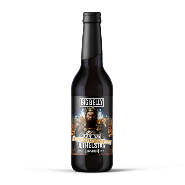Big Belly ÆTHELSTAN B.A. 2026 - 12 MONTHS ON EX SHERRY WHISKEY BARRELS