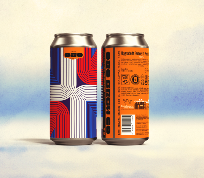 OSO Upgrade (Collab Pretty Decent en Factory), fles
