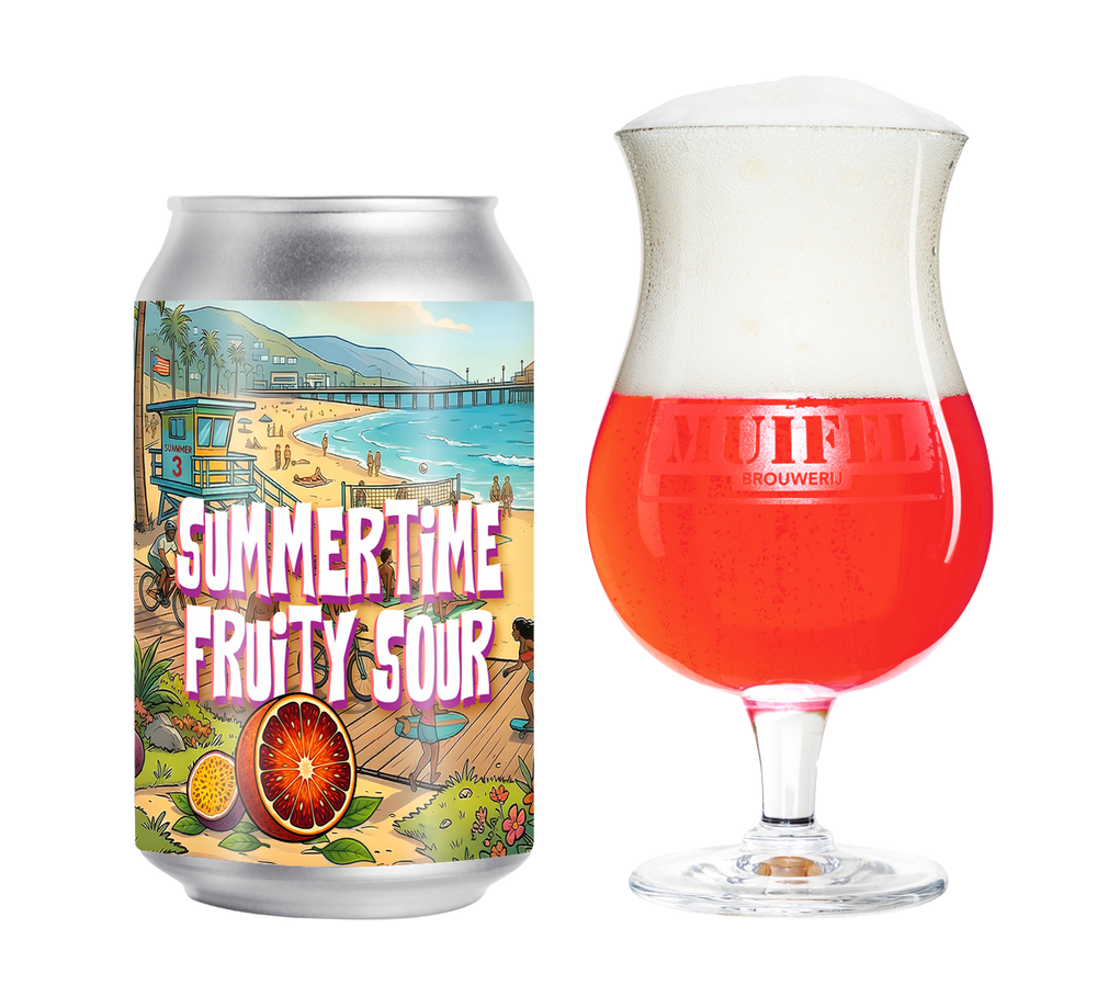 Muifel Summertime Fruity Sour, fles