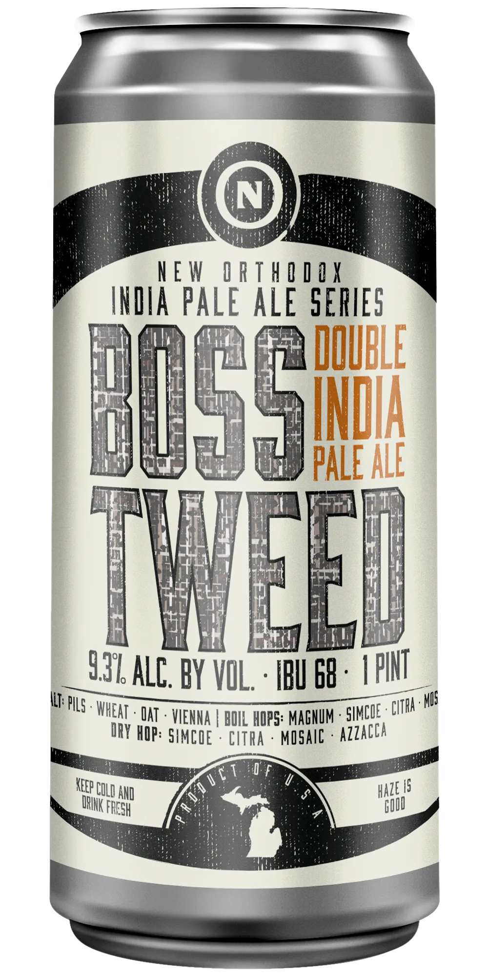 Old Nation Boss Tweed, fles