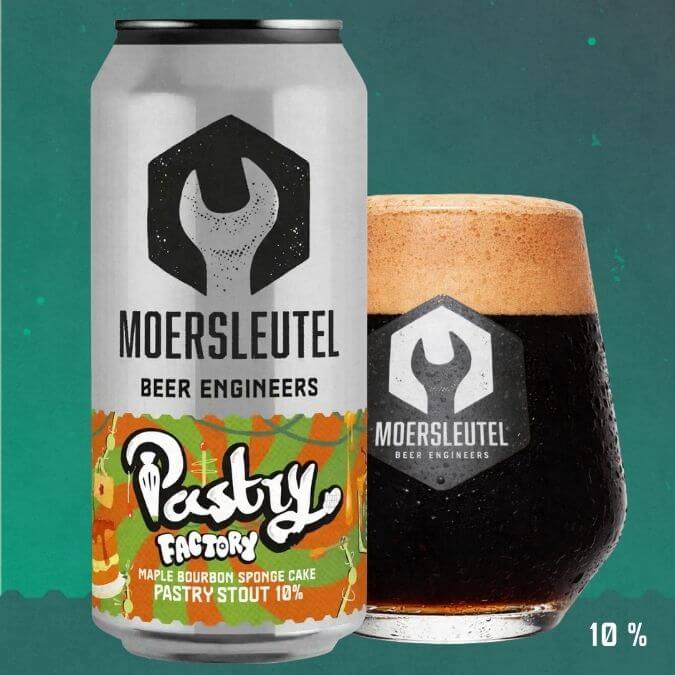 Moersleutel Pastry Factory: Maple Bourbon Sponge Cake, fles
