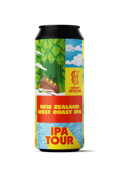 Browar Artezan - IPA Tour: New Zealand West Coast IPA, fles