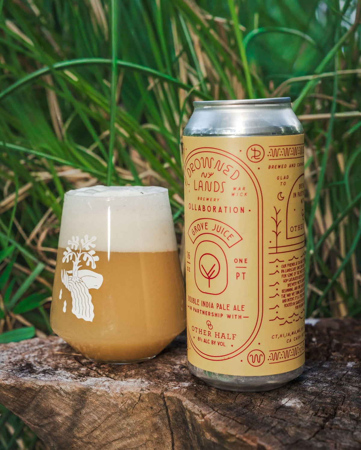 The Drowned Lands Grove Juice (collab with Other Half), fles
