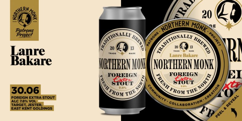 NORTHERN MONK - Patrons Project 30.06 // Lanre Bakare, fles