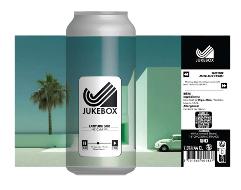 Jukebox Latitude 500, fles
