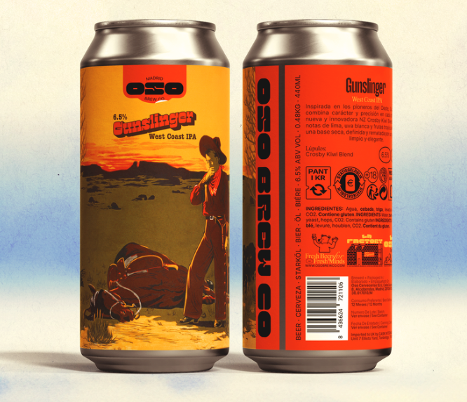 OSO - Gunslinger, fles