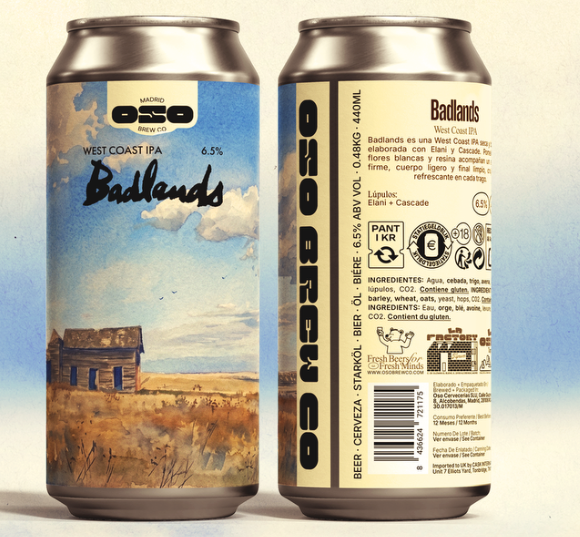 OSO Badlands, fles
