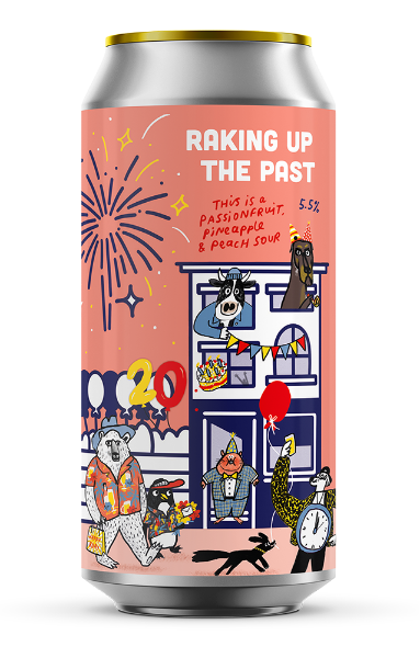 Pretty Decent Beer Raking Up The Past ( collab The Rake), fles