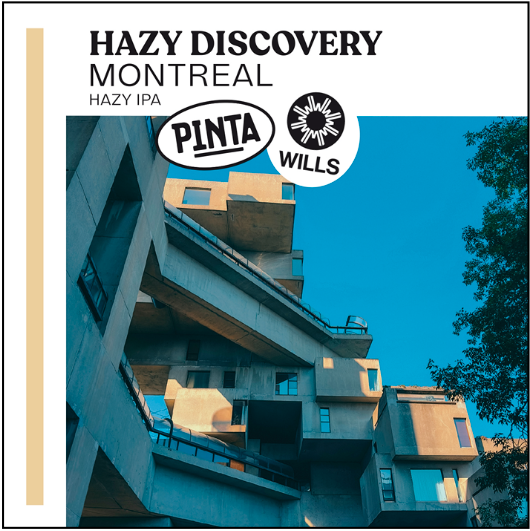 Pinta Hazy Discovery: Montreal (collab Wills), fles