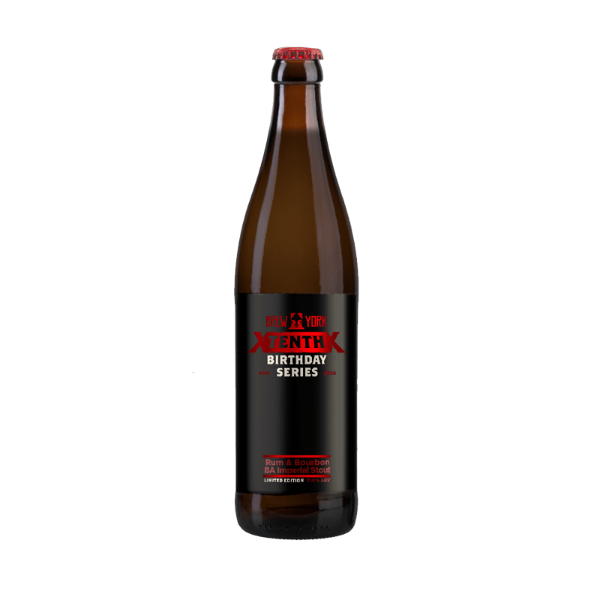 Brew York 10th Birthday BA Imperial Stout, fles