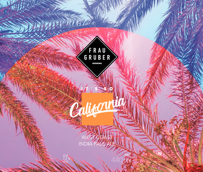 Frau Gruber It`s so California, fles