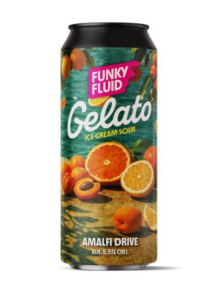 Funky Fluid - Gelato: Amalfi Drive, fles
