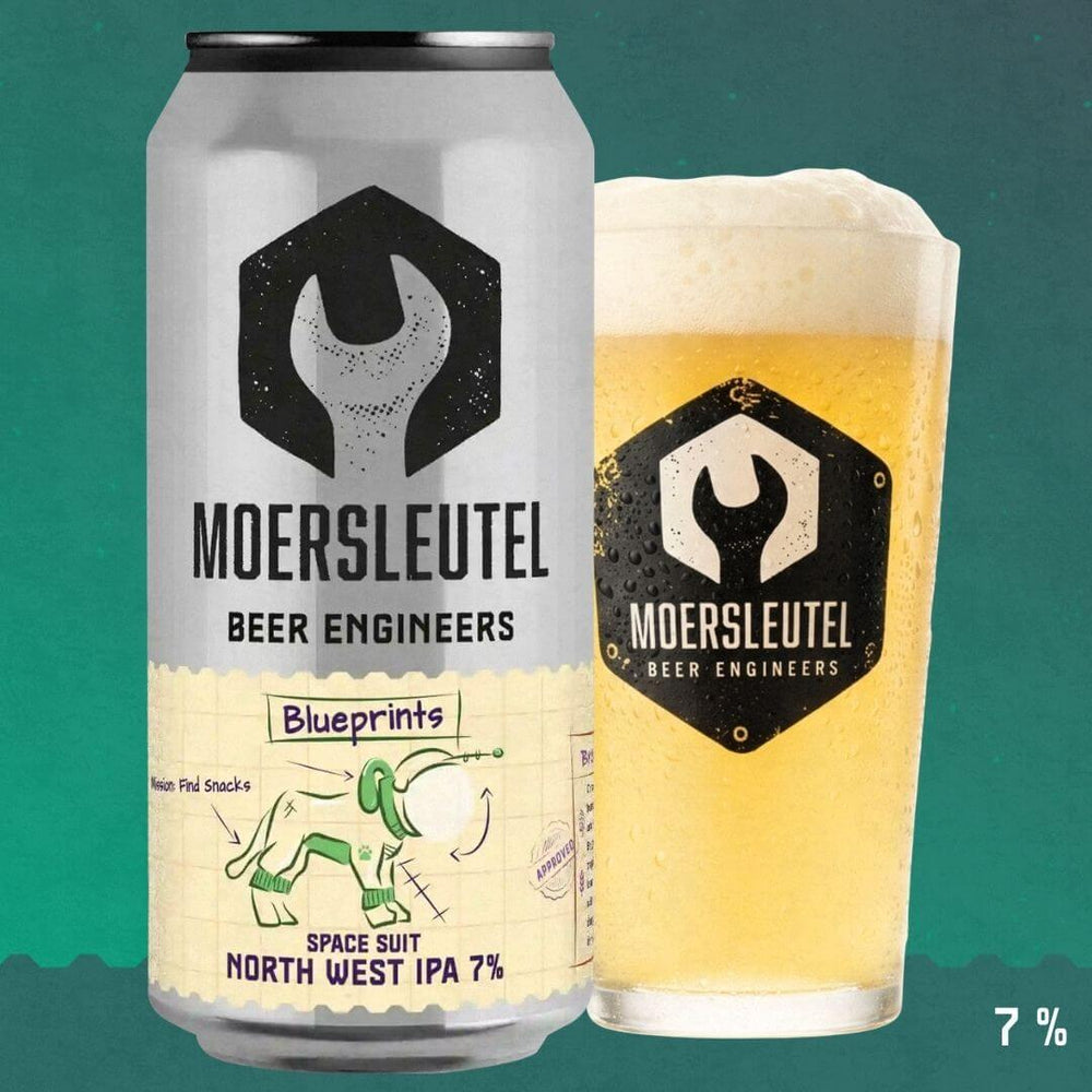 Moersleutel Blueprints: Space Suit, fles