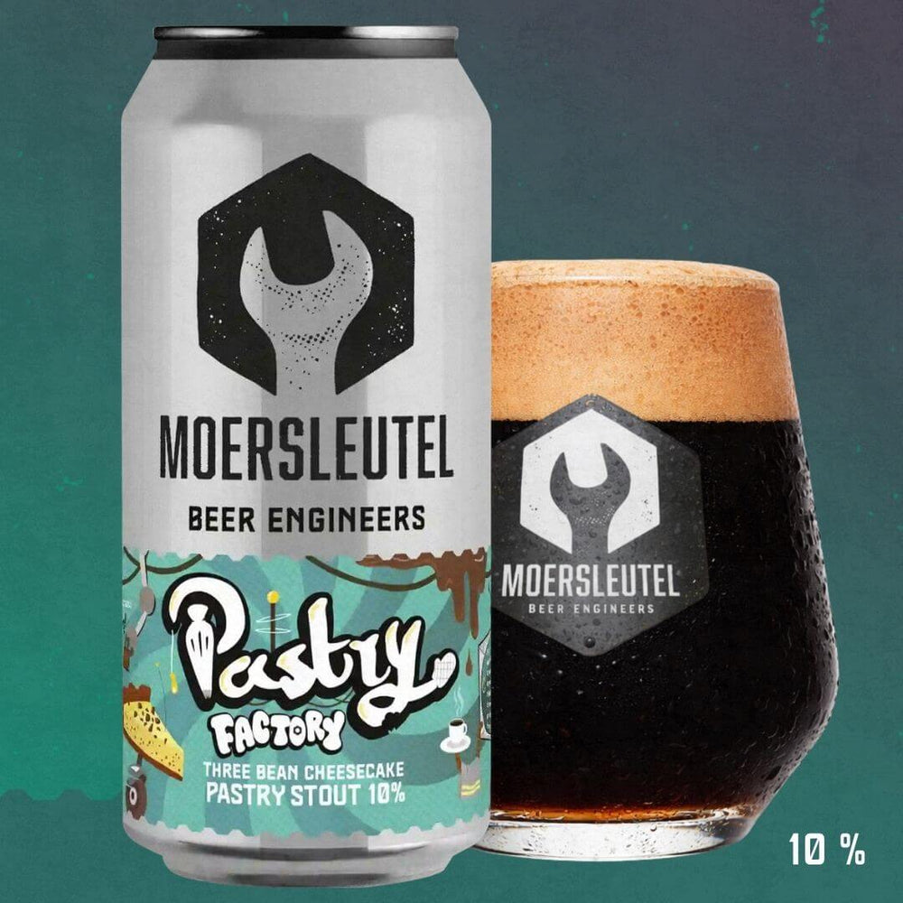 Moersleutel Pastry Factory: Three Bean Cheesecake, fles