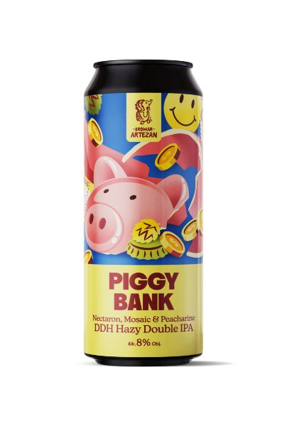 Browar Artezan Piggy Bank, fles
