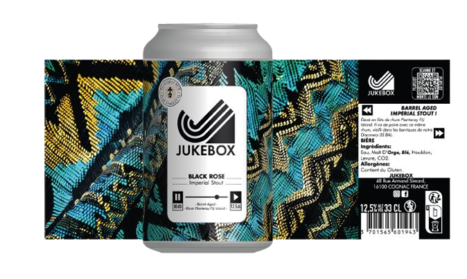 Brasserie Jukebox Black Rose, fles