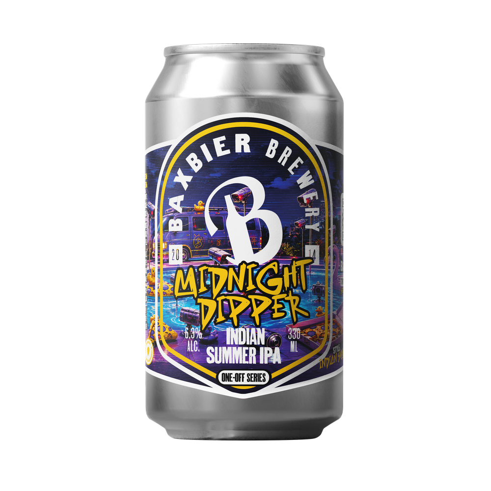 Baxbier MIDNIGHT DIPPER - Indian Summer IPA, fles