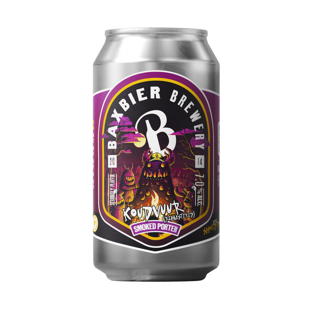 Baxbier KOUDVUUR: Remastered - Smoked Porter, fles