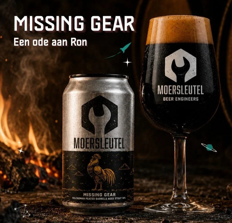 Moersleutel Missing Gear - Barrel Aged Stout, fles