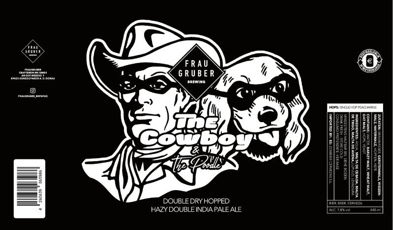 Frau Gruber - The Cowboy & The Poodle, fles