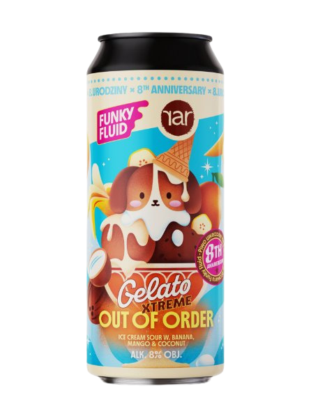 Funky Fluid Gelato XTREME: Out Of Order (collab RAR)