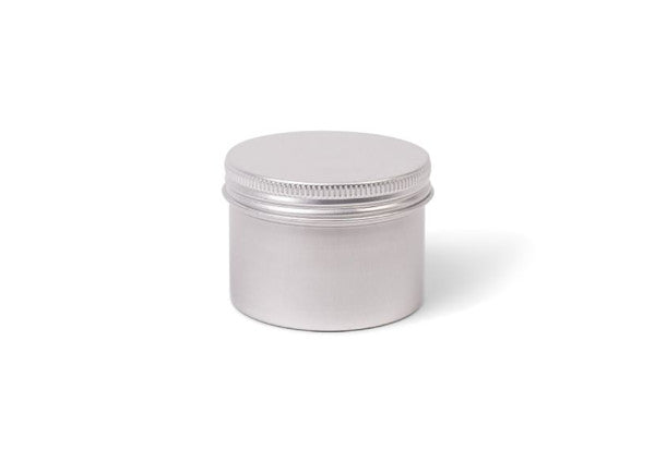 DRA 60.45  Aluminium pot 80 ml – ronde verpakking met schroefdeksel