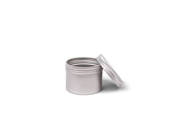 DRA 60.45  Aluminium pot 80 ml – ronde verpakking met schroefdeksel