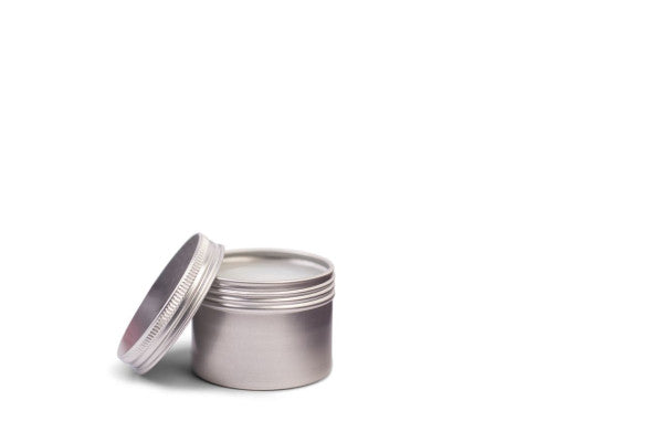 DRA 60.45  Aluminium pot 80 ml – ronde verpakking met schroefdeksel