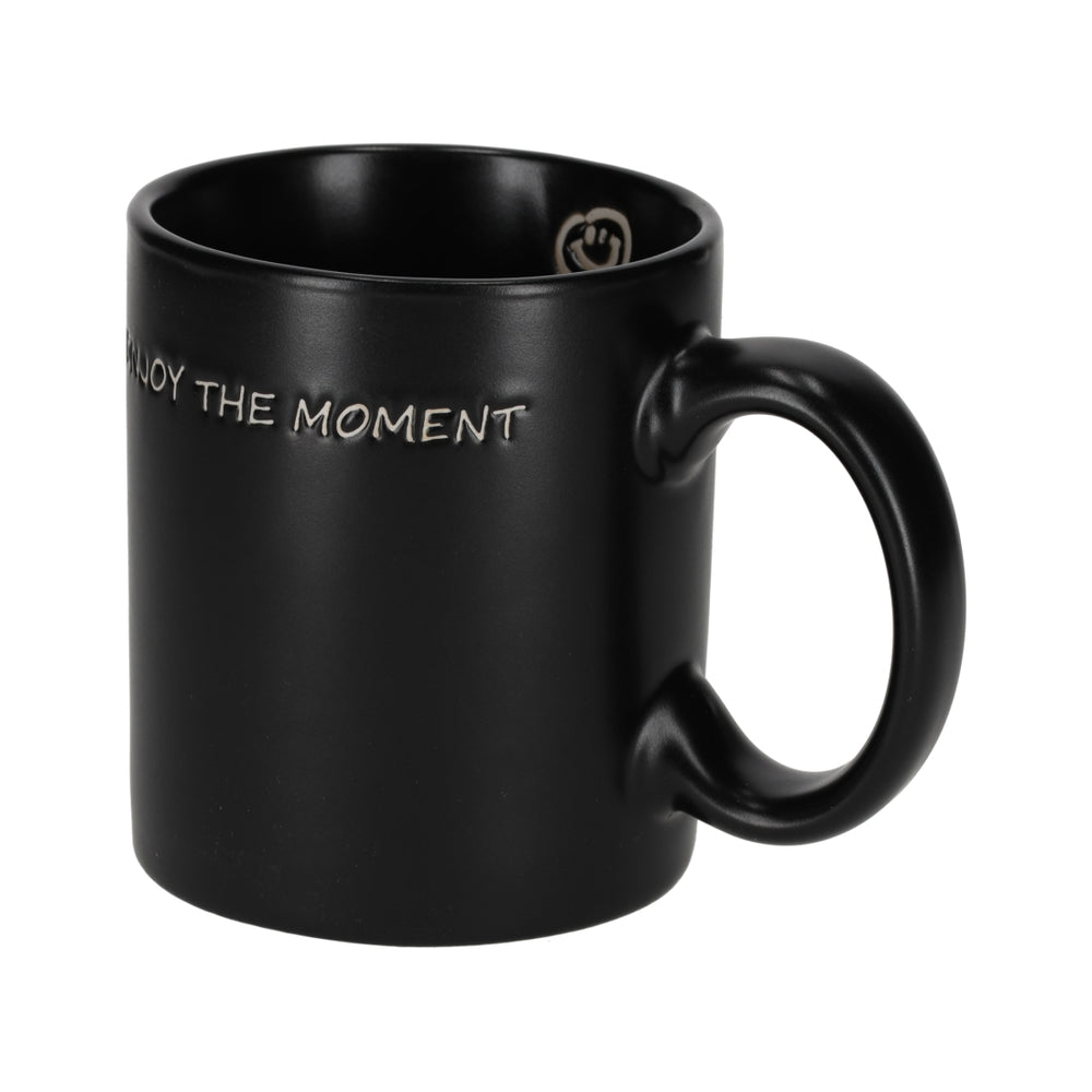 Enjoy The Moment Mok Zwart van FITZ Living