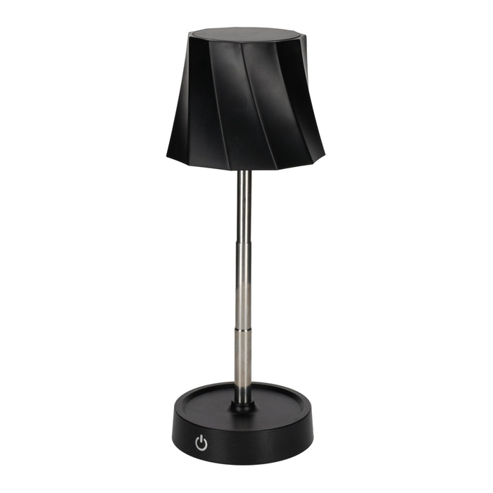 Telescopische LED Lamp Zwart – FITZ Living