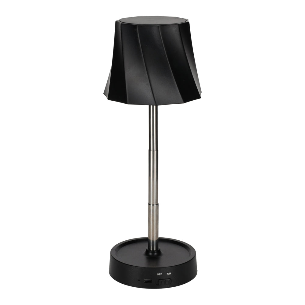 Telescopische LED Lamp Zwart van FITZ Living, productfoto 3