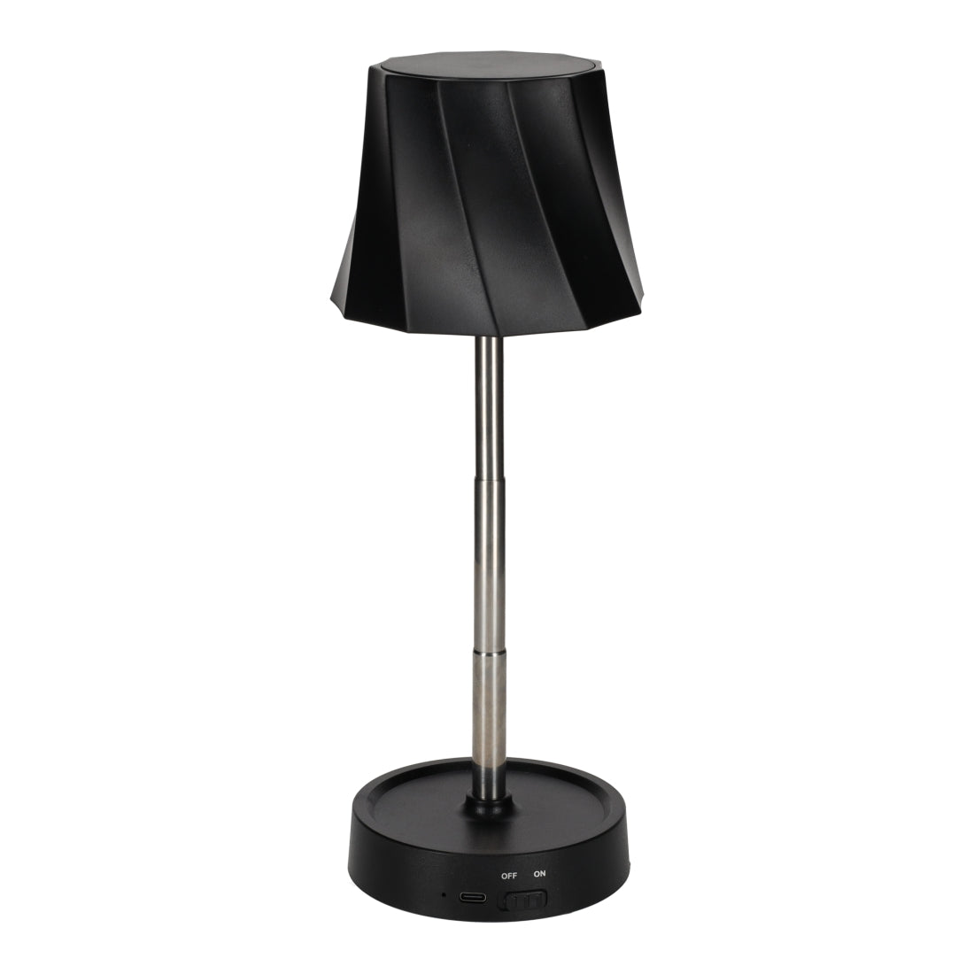 Telescopische LED Lamp Zwart van FITZ Living, productfoto 3