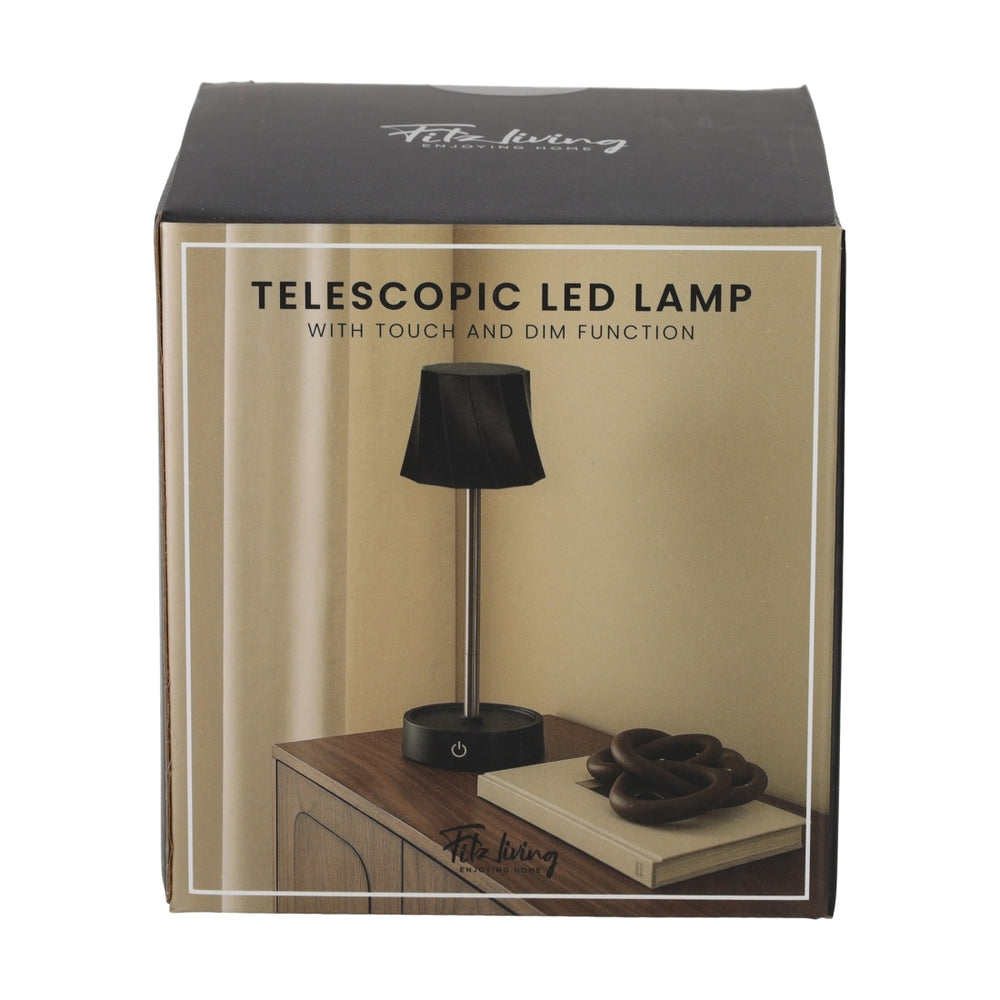 Telescopische LED Lamp Zwart van FITZ Living, productfoto 8
