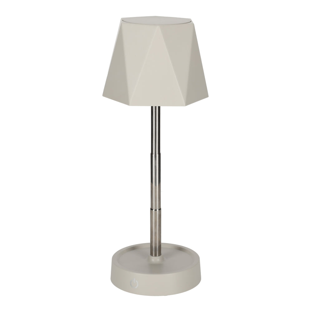 Telescopische LED Lamp Taupe van FITZ Living