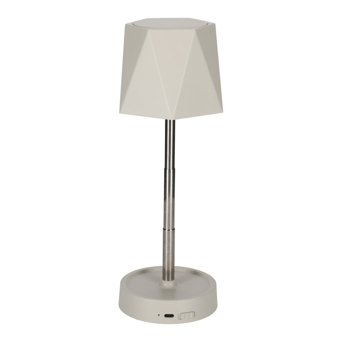 Telescopische LED Lamp Taupe van FITZ Living, productfoto 3