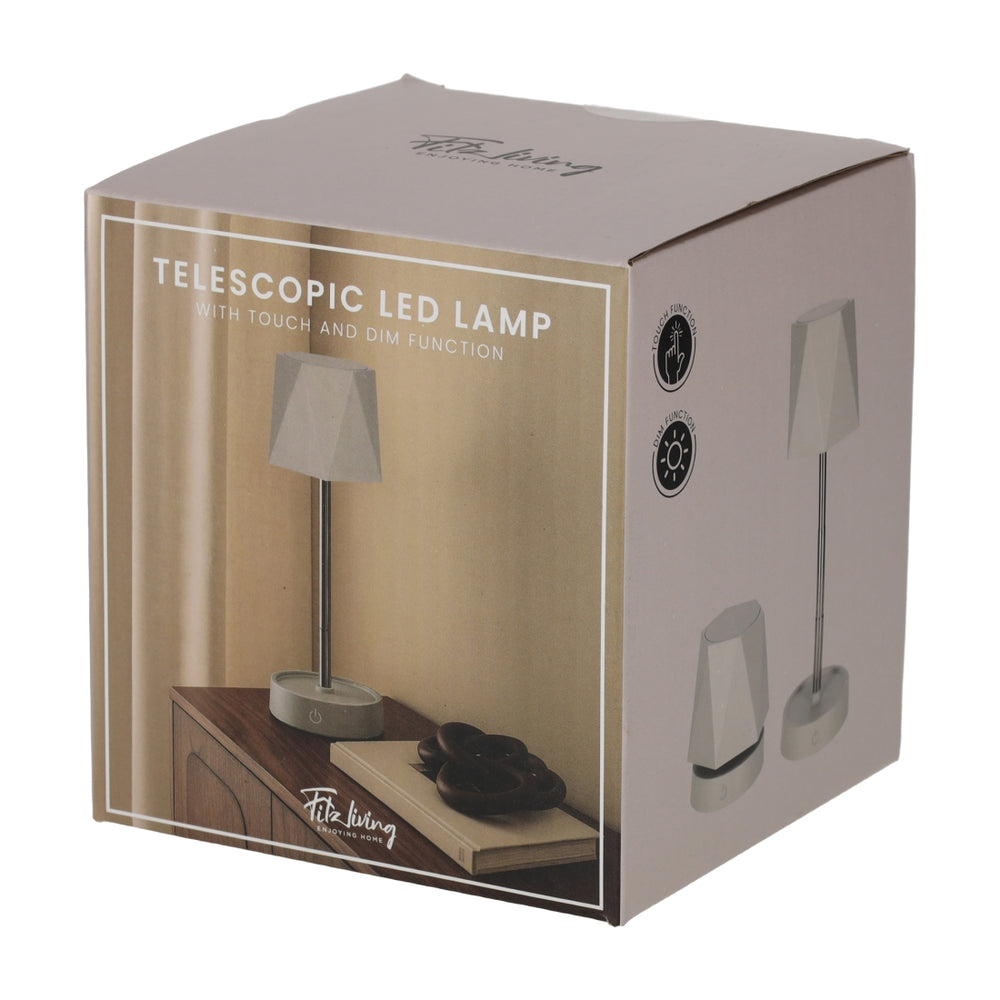 Telescopische LED Lamp Taupe van FITZ Living, productfoto 7