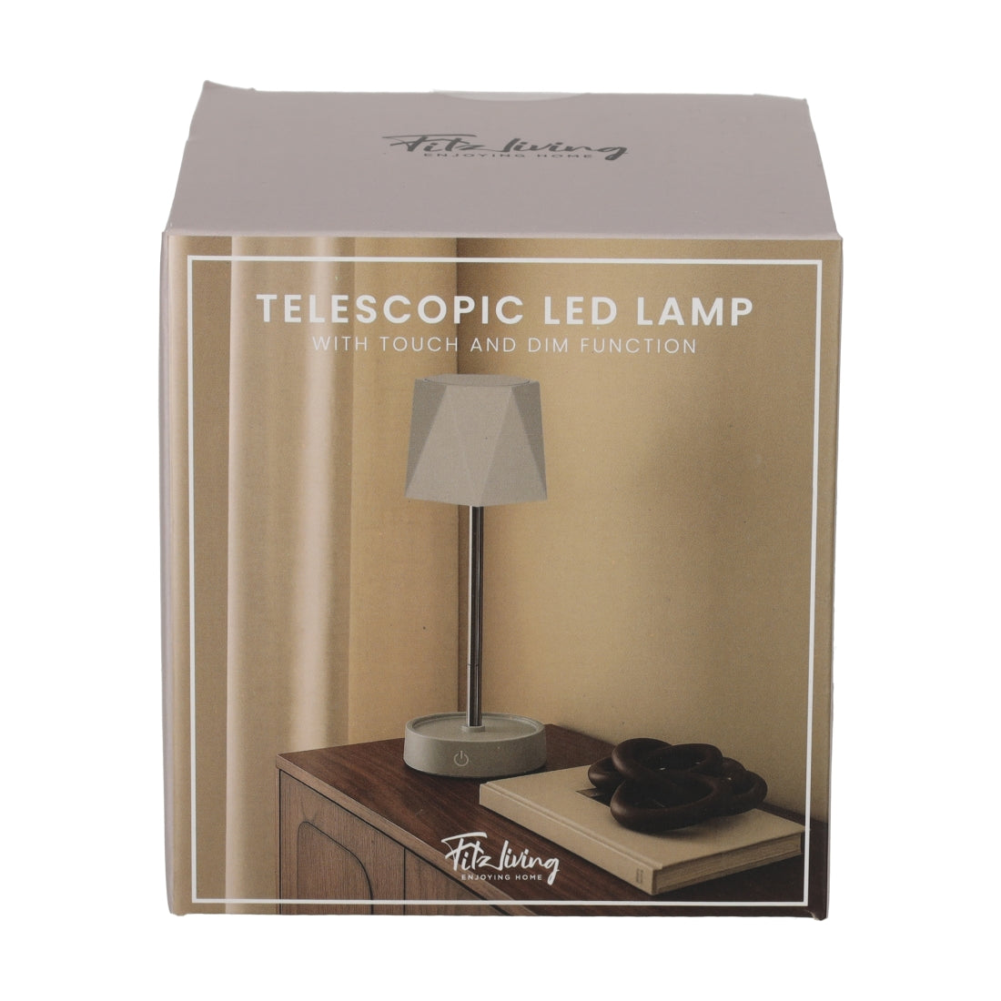Telescopische LED Lamp Taupe van FITZ Living, productfoto 8
